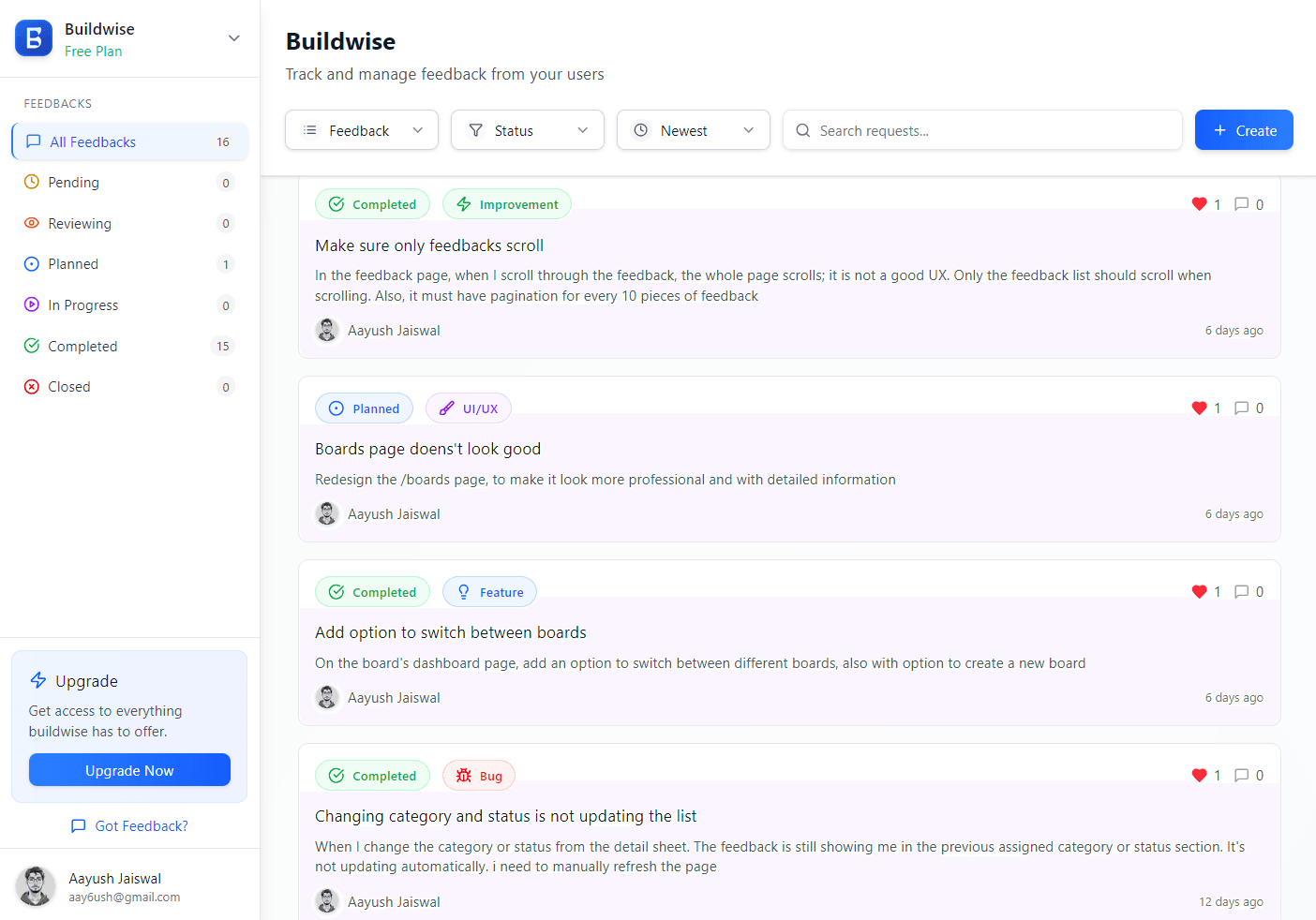Buildwise Dashboard